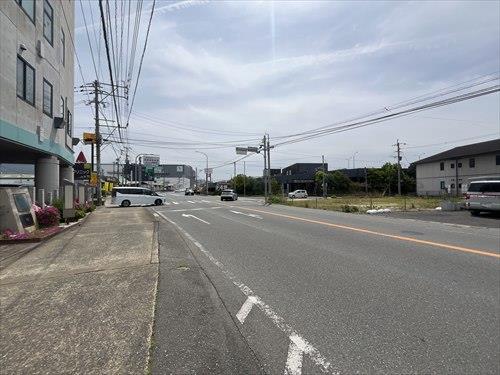 前面道路
