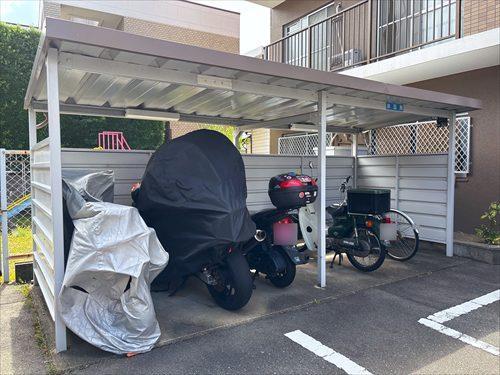 バイク置場