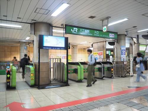 JR京葉線「八丁堀駅」 450ｍ