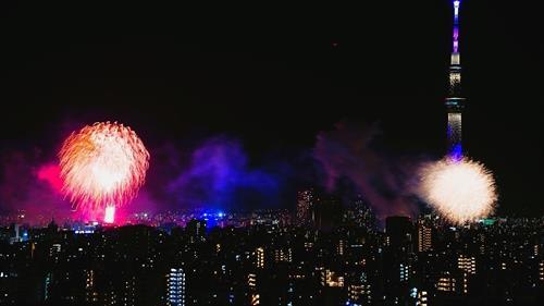 2025.7.26隅田川花火の眺望