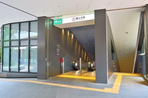 大江戸線 勝どき駅まで徒歩14分