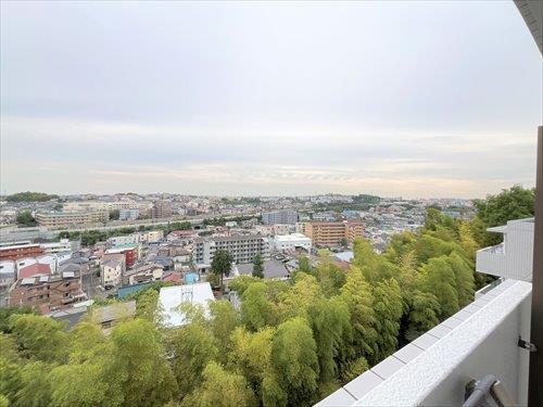 バルコニーからの展望