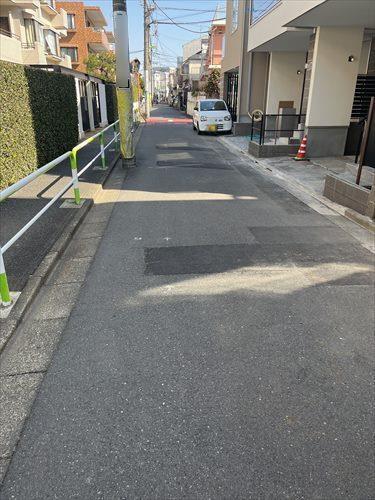 前面道路