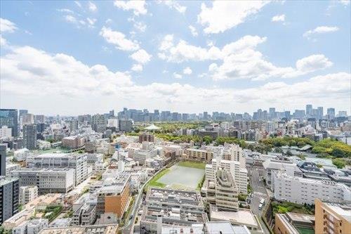 バルコニーからの眺望