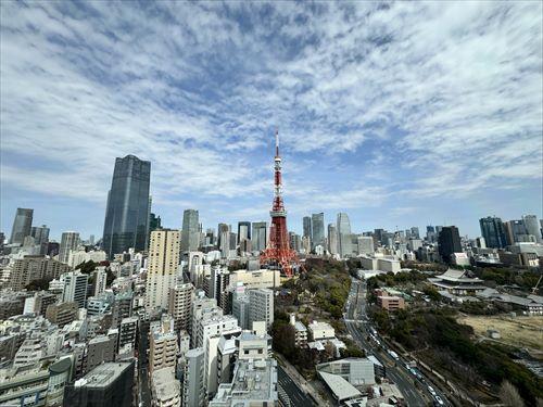 北側バルコニーからの眺望