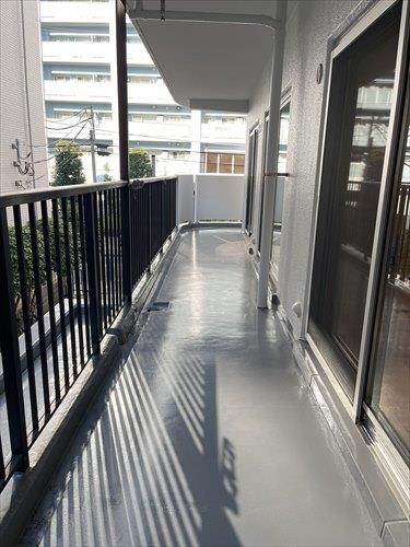 南西側バルコニー