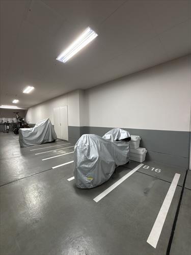 バイク置き場