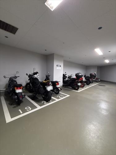 バイク置き場