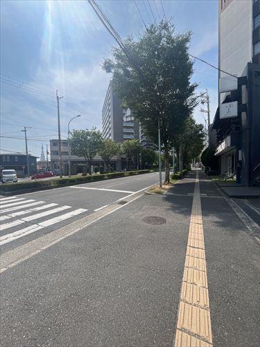 前面道路