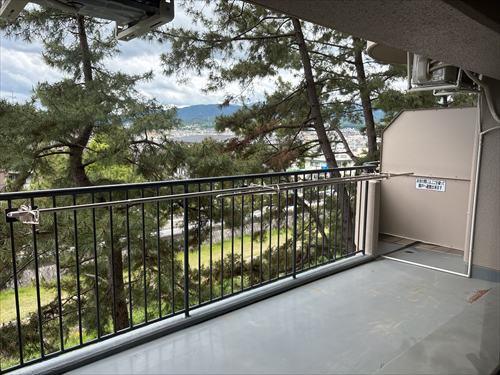 南側バルコニー