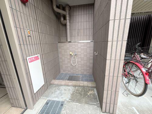 ペット足洗い場