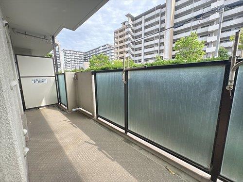 南側バルコニー