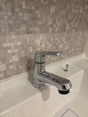 シャワー付き水栓