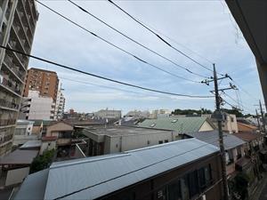 東側バルコニーからの眺望