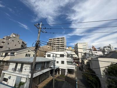 バルコニー（北側）からの眺望