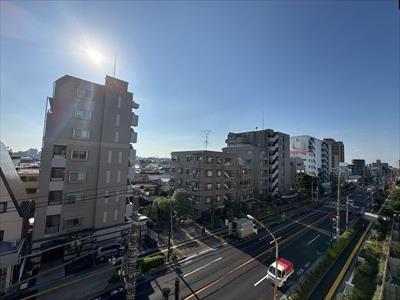 バルコニーからの眺望