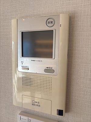 TVモニター付きインターホン
