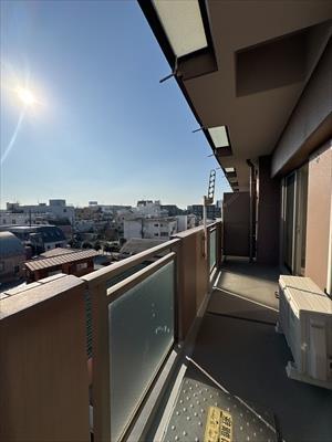 南側バルコニー