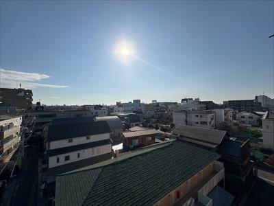 南側バルコニーからの眺望