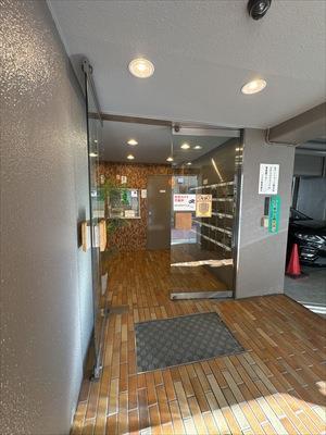 マンション入口