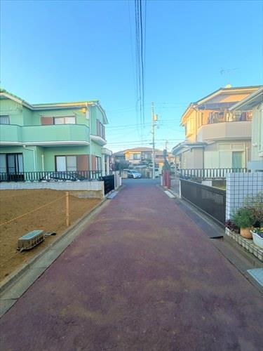 前面道路(2026年2月撮影）