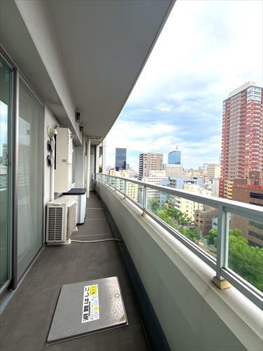 南向きバルコニー