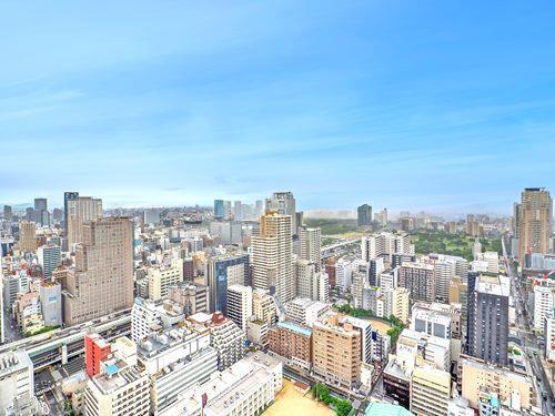 バルコニー（北東向き）からの眺望