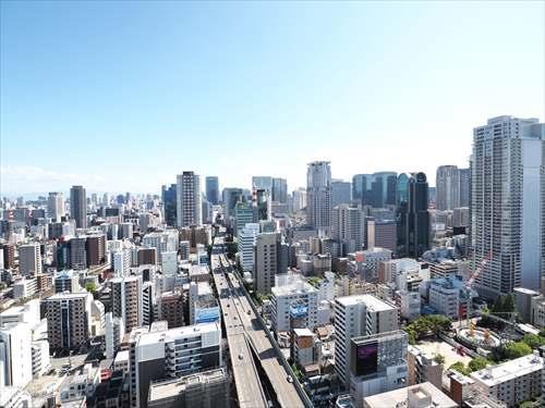 南側バルコニーからの眺望