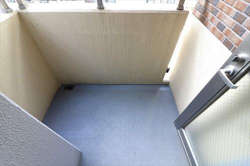 西側バルコニー