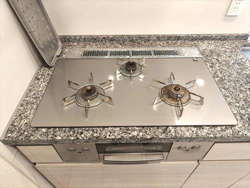 3つ口ガスコンロ