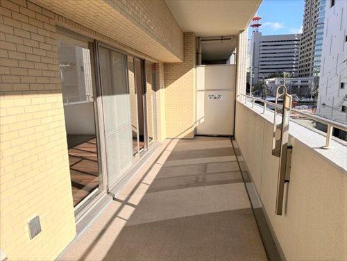 南向きバルコニー