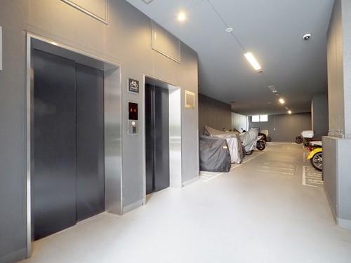 【共用部】自転車専用エレベーター・駐輪場