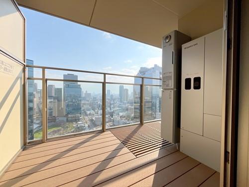 南向きバルコニー