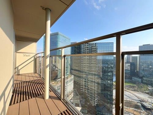 南向きバルコニー