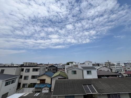 南西向きバルコニーからの眺望