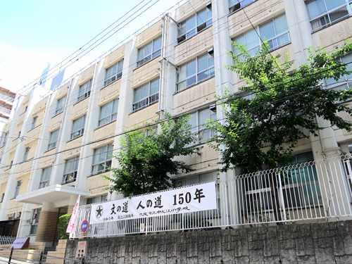 大阪市立中大江小学校 500m