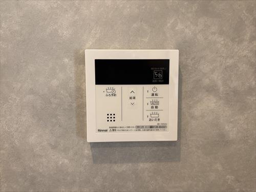 洗面室　浴室操作パネル