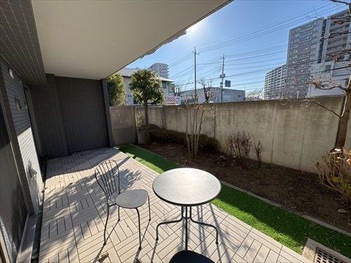 テラスと専用庭