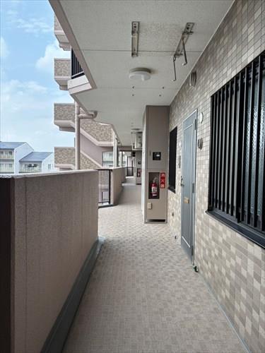 外部廊下部分