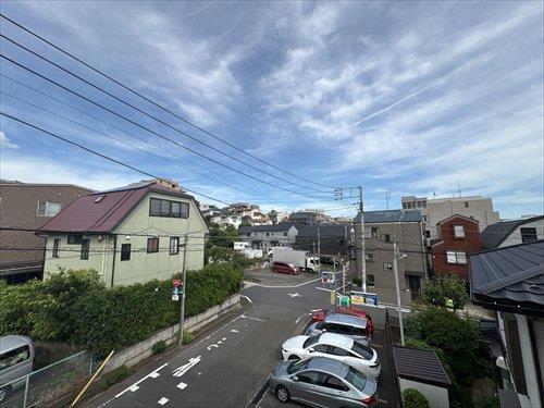 南東側バルコニーからの眺望