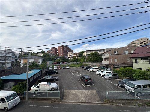 北東側バルコニーからの眺望