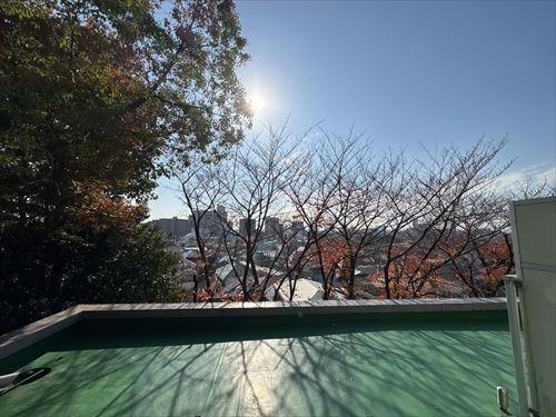 ルーフバルコニーからの眺望