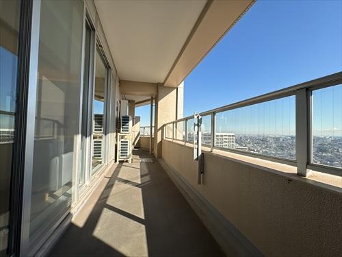 南東側バルコニー