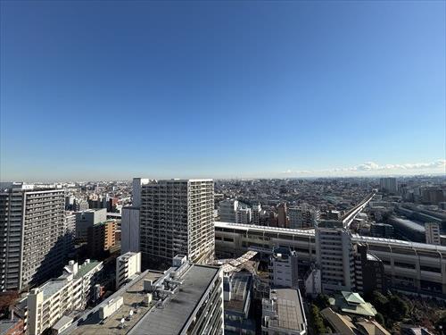 南東側バルコニーからの眺望