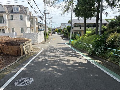 前面道路（南東側）