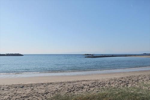 久留和海水浴場まで300m
