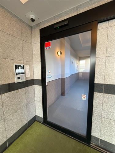 オートロック部分