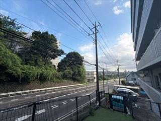 専用庭からの眺望