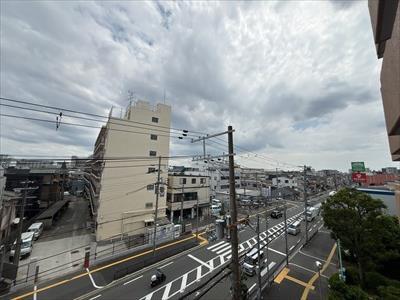 南東向きバルコニーからの眺望