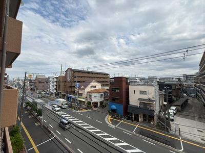 南東向きバルコニーからの眺望